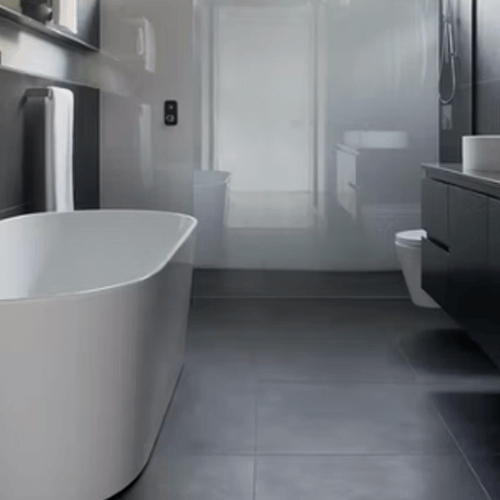 7 Dark Paint in Small Bathrooms